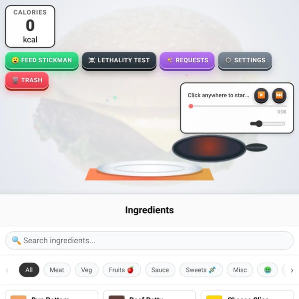 Atomic Burger Creator