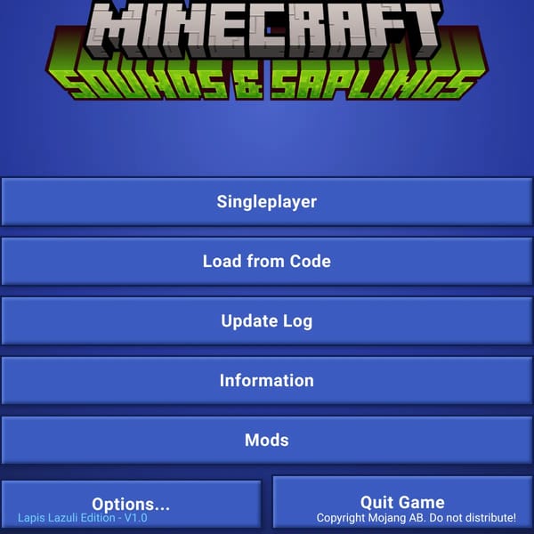 Minecraft: Lapis lazuli edition