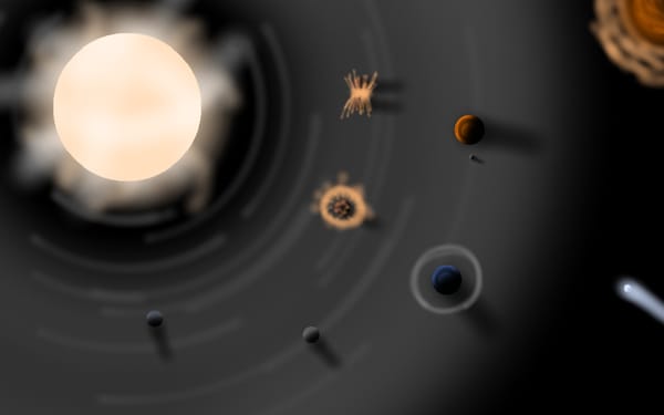 simulator of the life of a star like ours