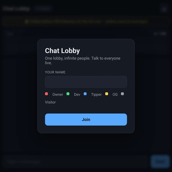 Chat Lobby