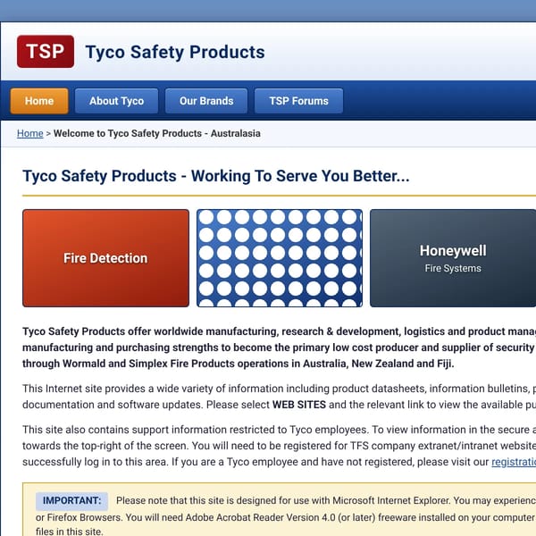 Tyco Safety Products