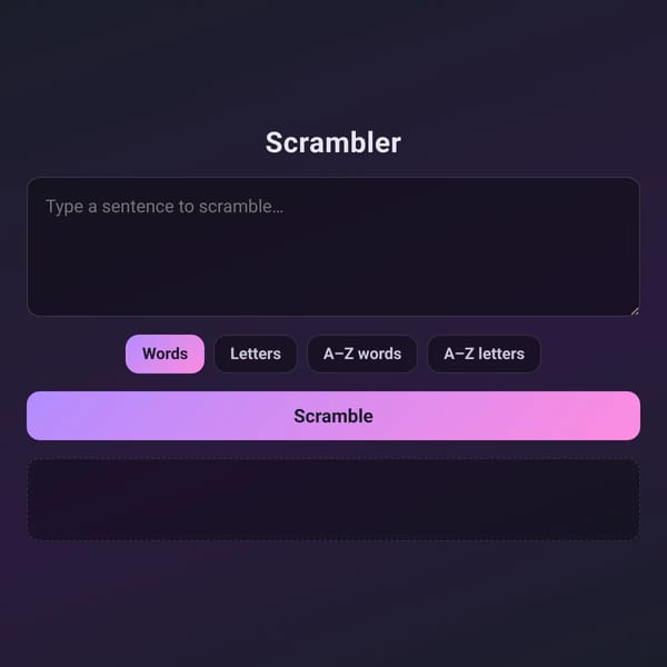 Scrambler