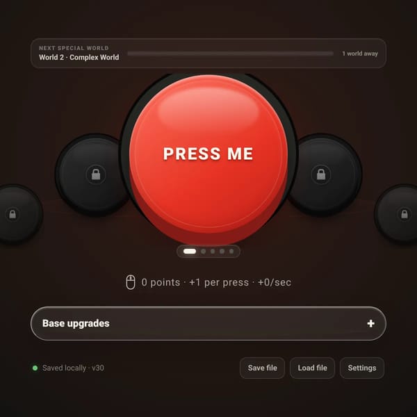 Button Incremental