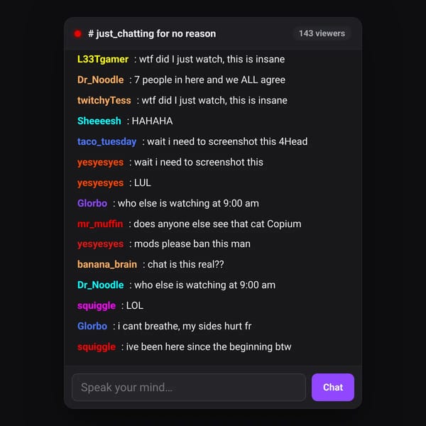 Twitch Chat