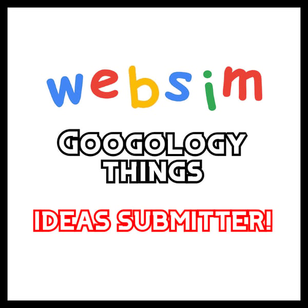 Googology things ideas submitter!