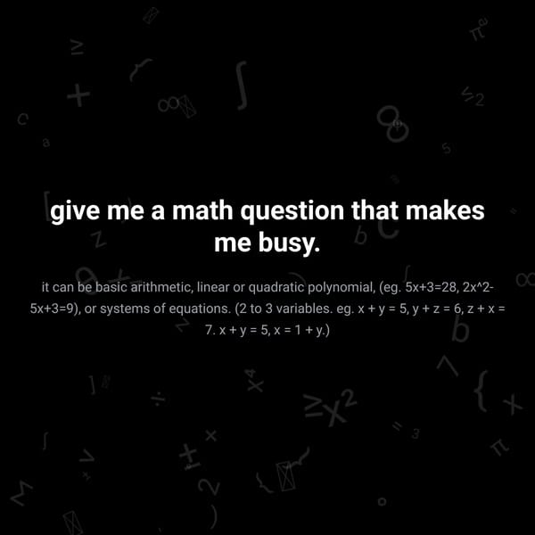 Math Quiz