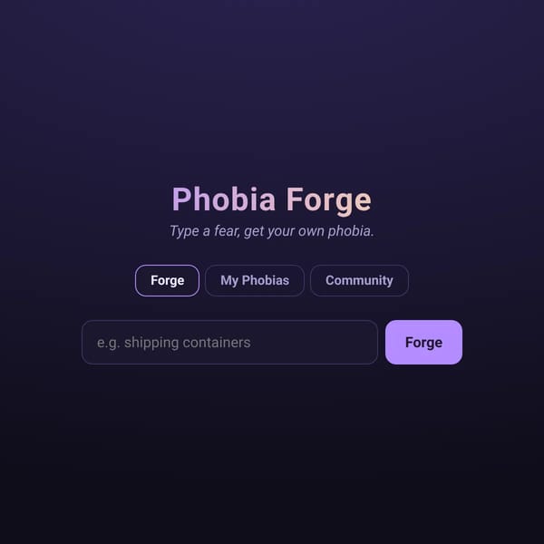 Phobia Maker