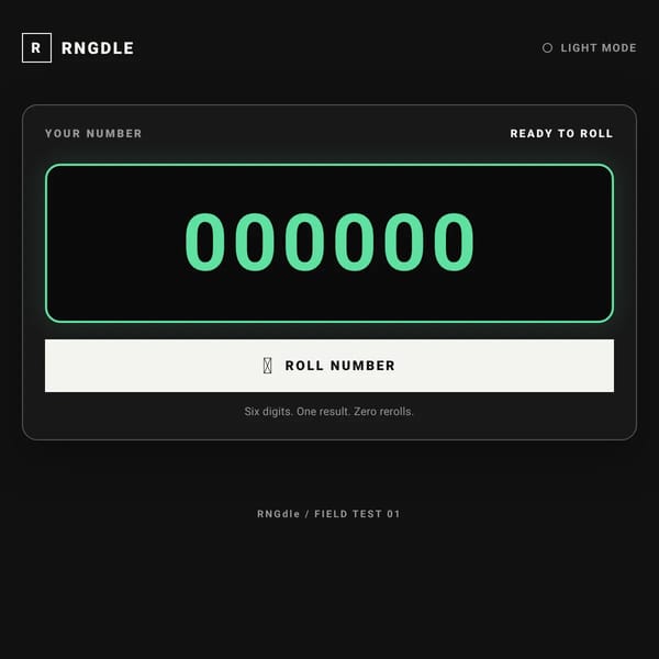 RNGdle