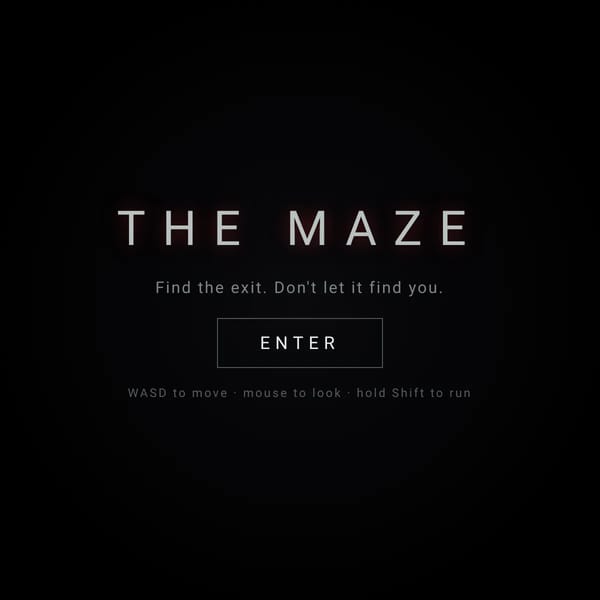 Scary Maze 3D Beta