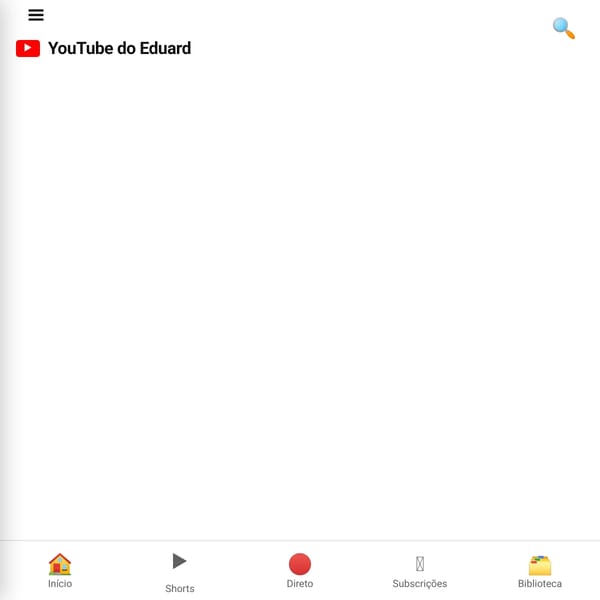 YouTube do Eduard