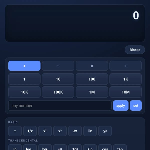 Number Blocks