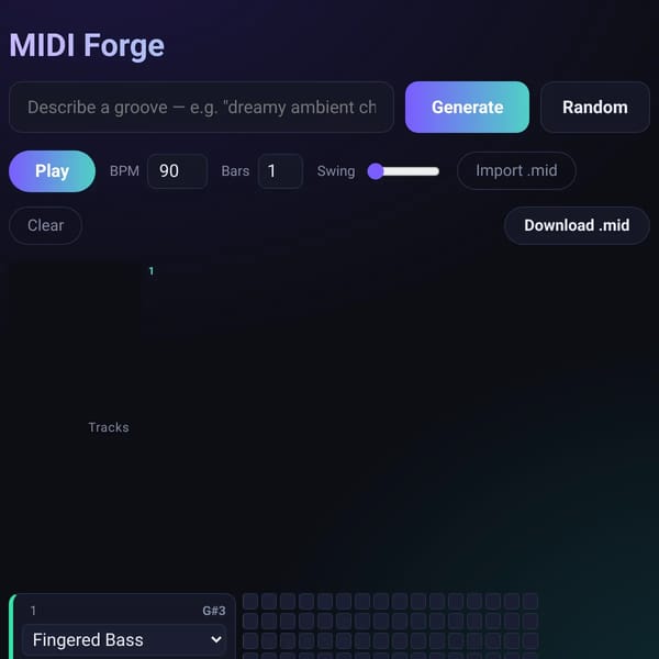 MIDI Forge