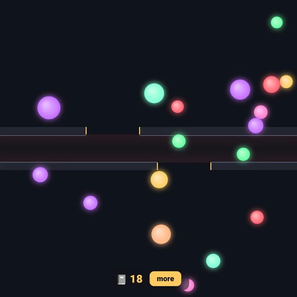 Relaxing Ball Simulation