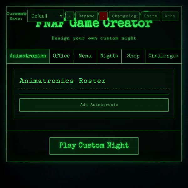 FNAF Game Creator