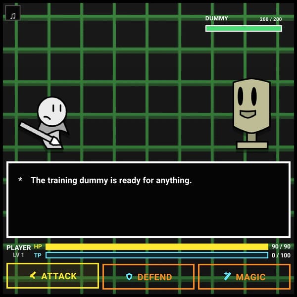 Deltarune-like Gaem