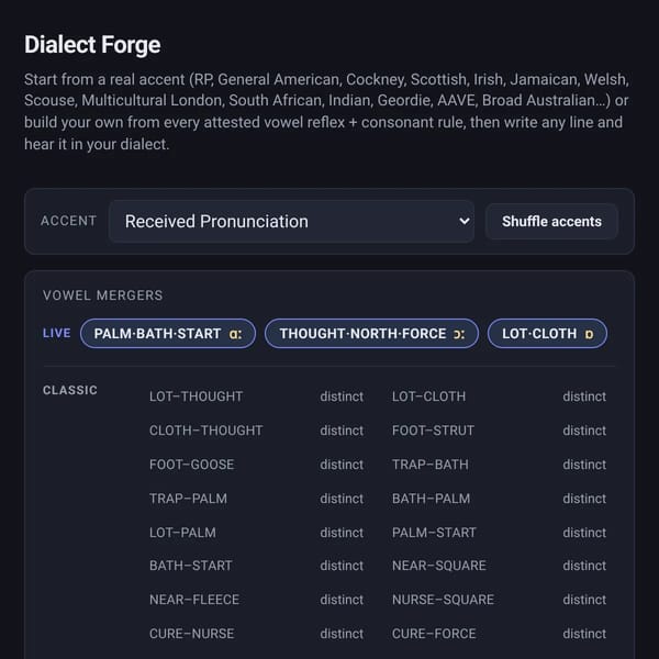 Dialect Forge