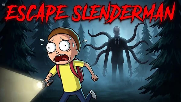 Escape Slenderman as Morty