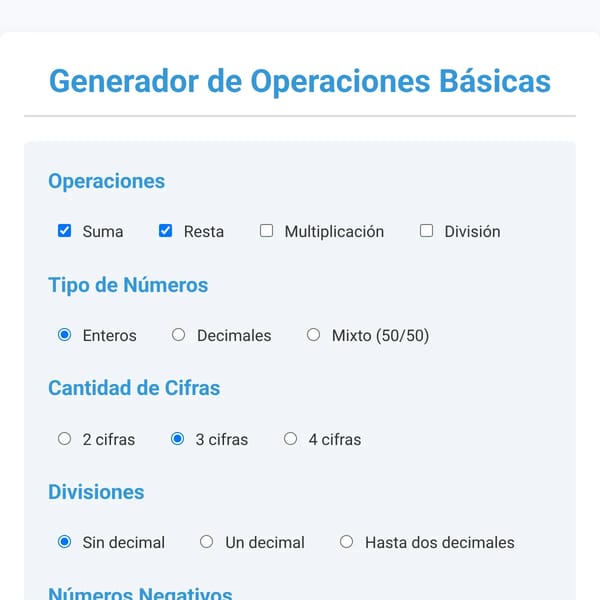 1_Generador de Operciones Básicas