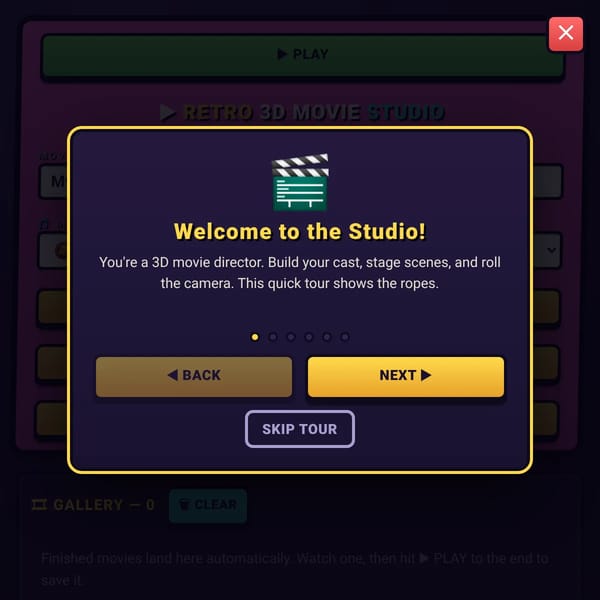 Retro Movie Studio