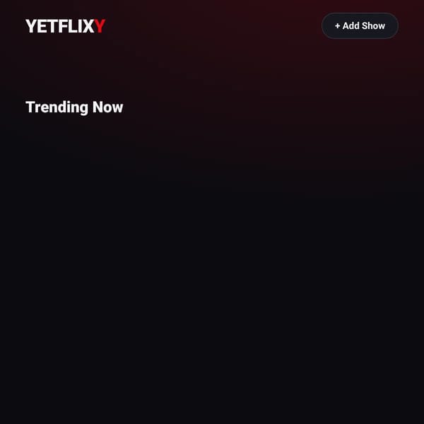 Yetflix (Cancelled)