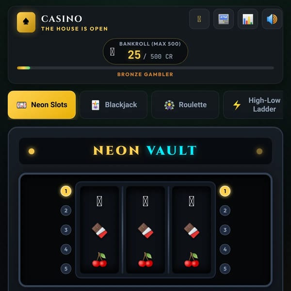 Casino of credits