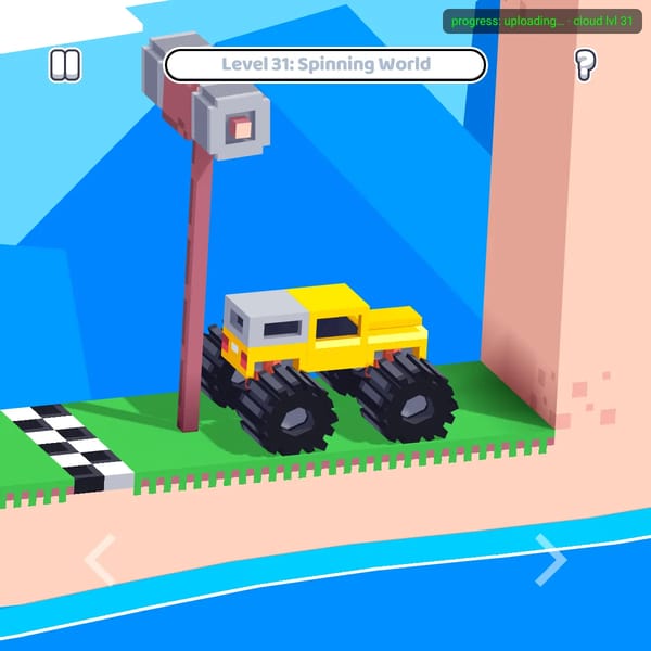 Drive Mad, but Saves Persist on your account.