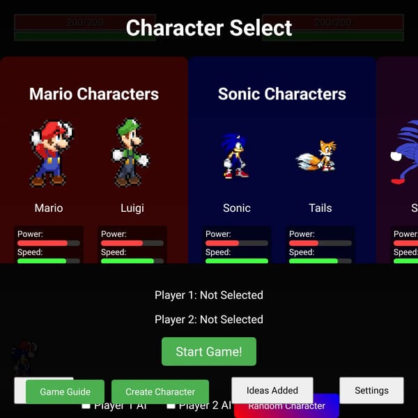 Nintendo VS SEGA VS Capcom [mid-late beta] UNHIATUSED