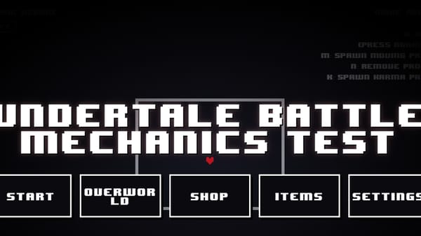 undertale Test Game {OVERHAULS IN WORKS!}