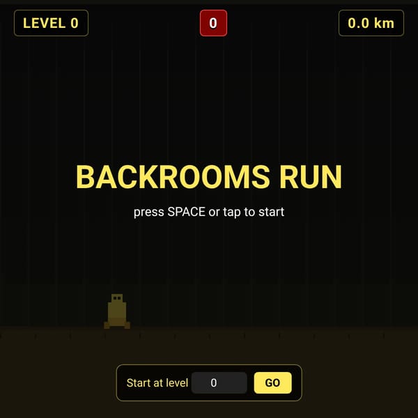 Backrooms Run