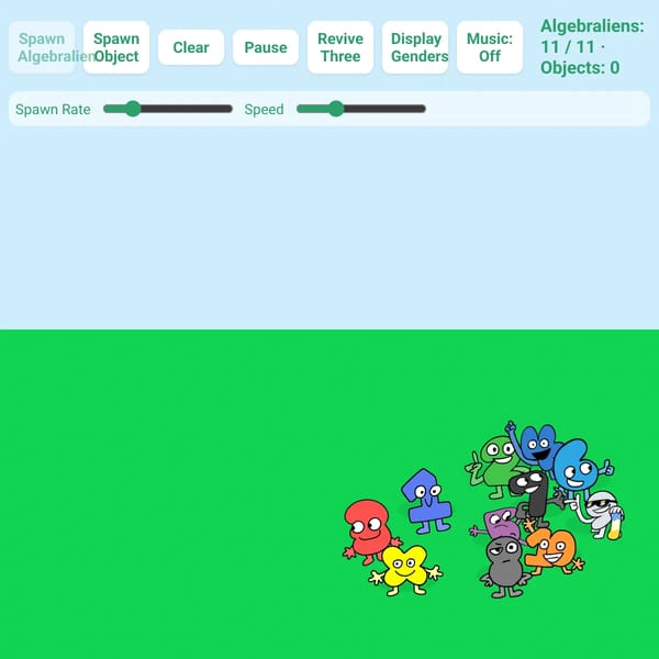 BFDI Algebralien Simulator