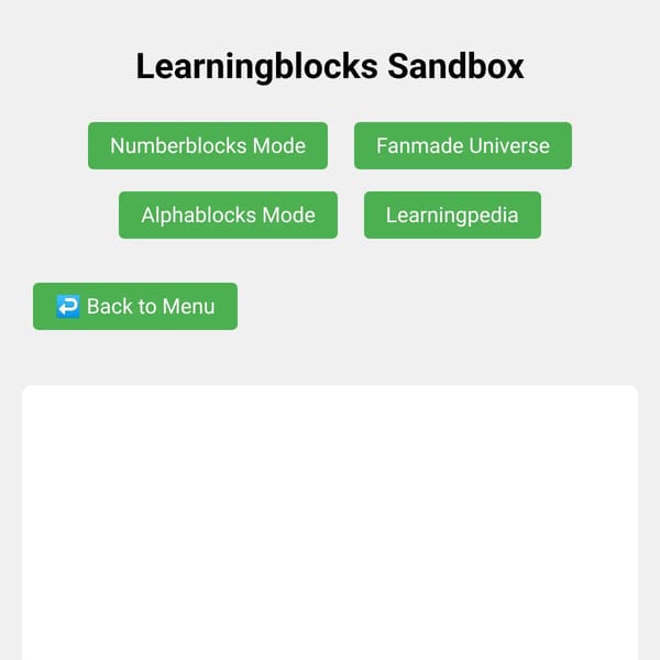 Learningblocks Sandbox