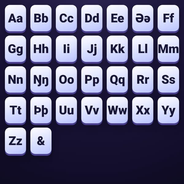 New Alphabet Speaker