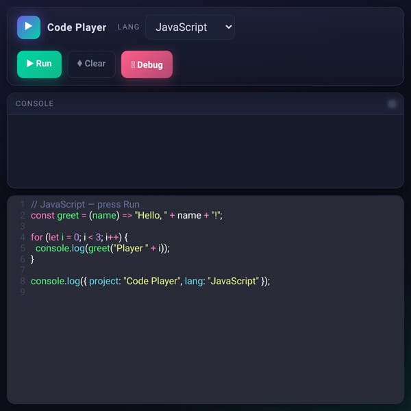 Code Player