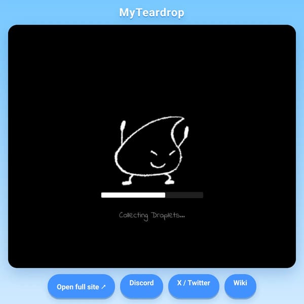 MyTeardrop (websim edition)