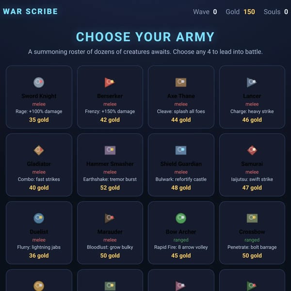 War Scribe