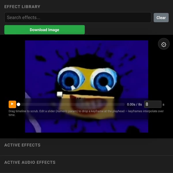Image Effect Stack