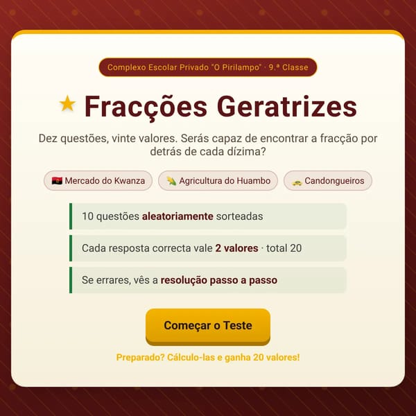 Fracções Geratrizes