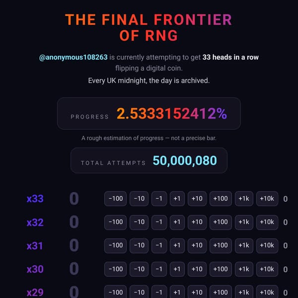 FRONTIER OF RNG