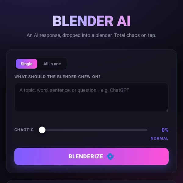Blender AI