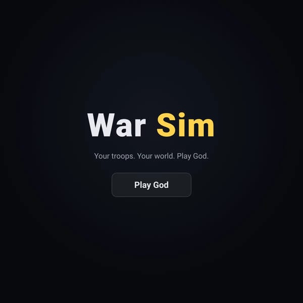 War Sim