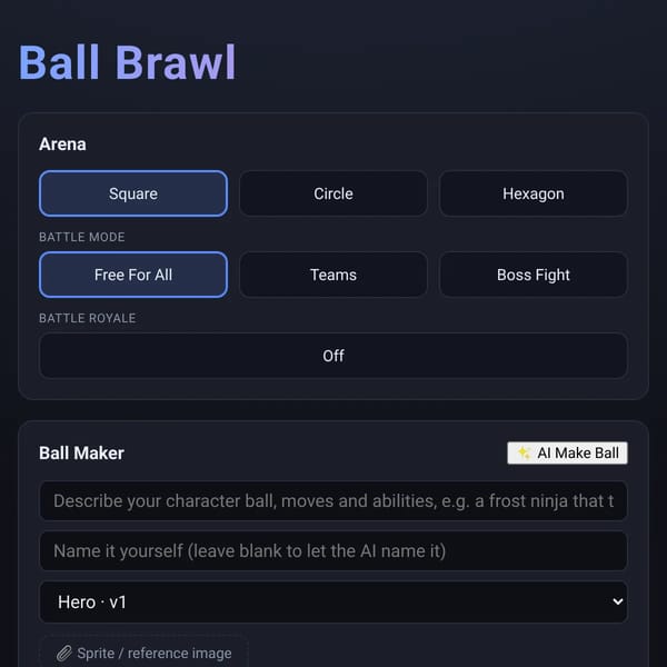 Ballin:make your own weapon balls