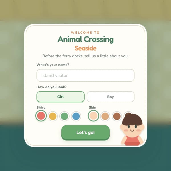 Animal Crossing: Seaside