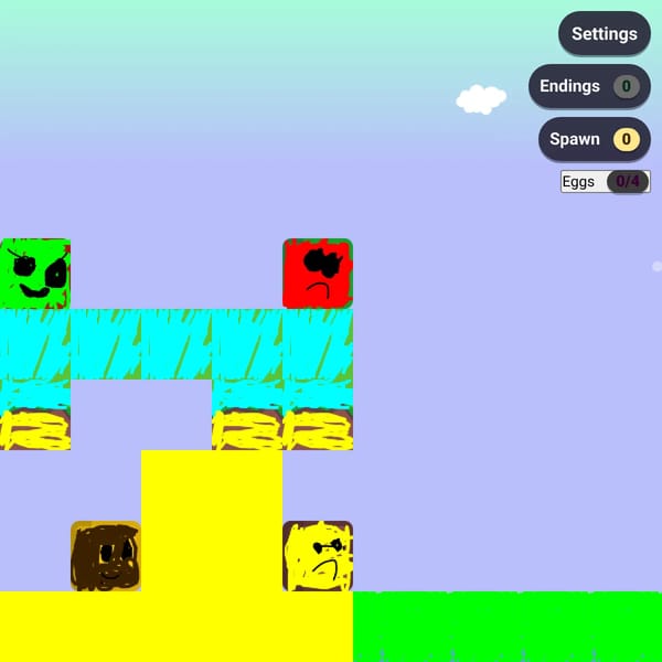ending game but it actually is the one from castle for SprunkiBlock