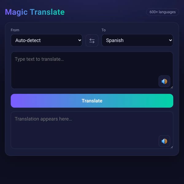Magic Translate