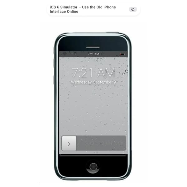 iOS 6 Simulator