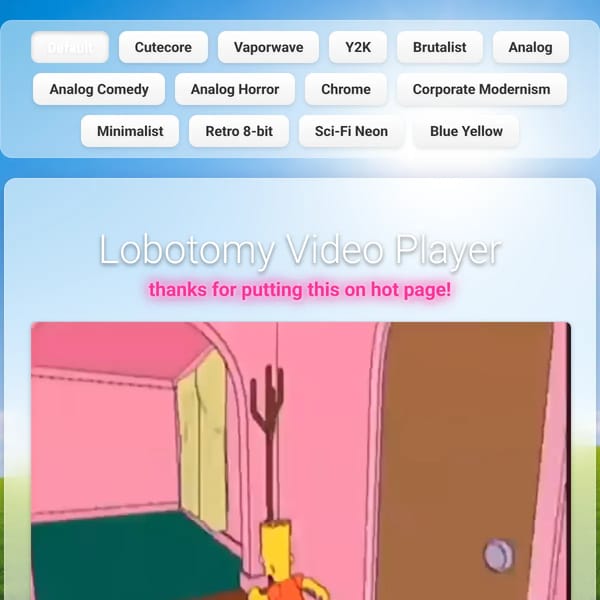 Lobotomy Video Player+