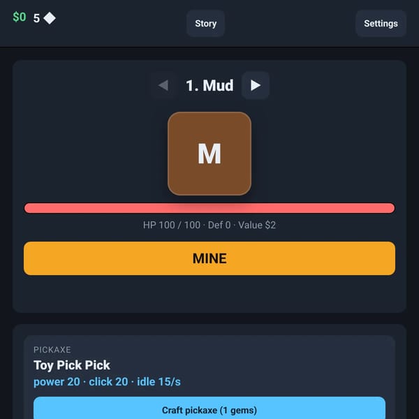 Idle Mine: Remix