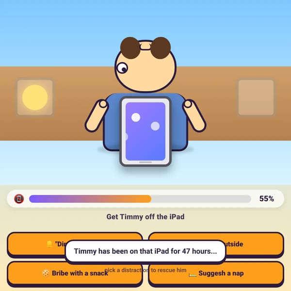 Timmy's iPad