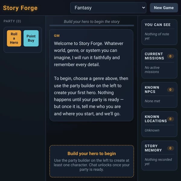 AD&IM: Interactive Character Sheet