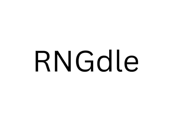 [FREE + 100x]RNGdle